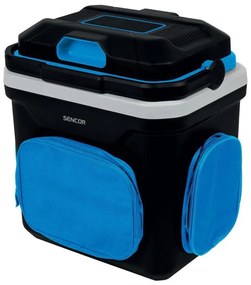 Sencor - Frigo auto portatile 24 l 60W/12V/230V nero/blu