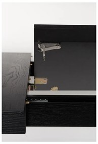 Tavolo da pranzo pieghevole nero , 120 x 80 cm Glimps - Zuiver