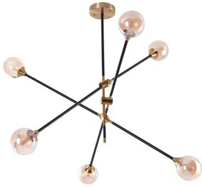 Azzardo - Vetro di ricambio per lampadario SOLEN diametro 13,5 cm