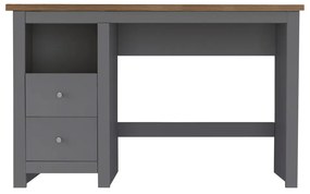 Scrivania con piano effetto rovere 50x120 cm Emerald - Støraa