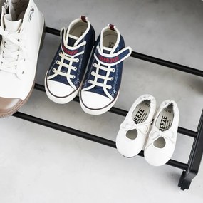 Scarpiera in metallo nero 83,5x14,5x27,5 cm Tower - YAMAZAKI