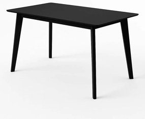 Tavolo da pranzo con piano nero 70x120 cm Vojens – Bonami Essentials