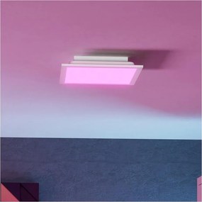 Eglo 901512 - Plafoniera LED RGBW MORADILLO-Z LED/14W/230V 30x30 cm bianca