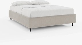 ERON letto sommier imbottito con vano contenitore in tessuto impermeabile certificato Oeko-Tex