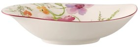 Ciotola in porcellana con motivo floreale Villeroy &amp; Boch Mariefleur Serve, 21 x 18 cm Mariefleur Serve &amp; Salad - Villeroy&amp;Boch
