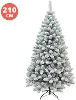 Albero Natale innevato 210 cm Alpino