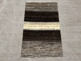 Gabbeh Tappeto persiano 120x80 Grigio (Iran) Annodato A Mano