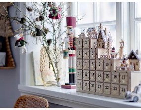 Statuette natalizie in set in legno 2 pz (altezza totale 38 cm) Darren – Bloomingville