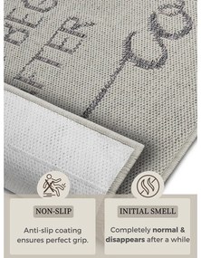 Passatoia grigia 62x150 cm Cucina – Hanse Home