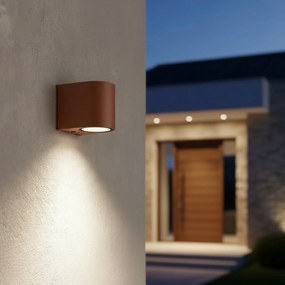 Applique da Esterno Monodirezione IP65 GU10 - Corten (Mattone - Ruggine)