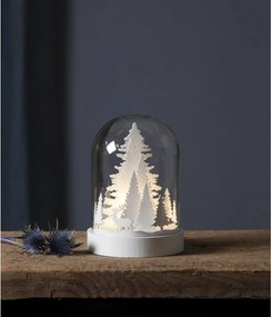 Světelná LED dekorace Star Trading Kupol Tree, výška 17,5 cm