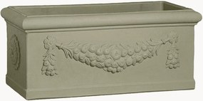 Portavaso da esterno Rettangolo Festonato, alt. 30 cm
