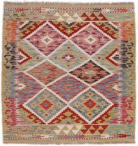Kilim Tappeto orientale 110 x 110 (Afghanistan) Tessuto A Mano
