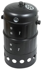 Affumicatoio a carbone 3in1 nero