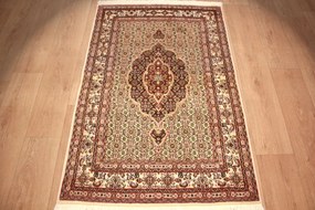 Moud Tappeto 90 x 140 (Iran) Annodato A Mano
