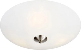 Plafoniera bianca con paralume in vetro ø 35 cm Polar – Markslöjd