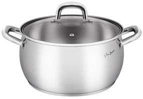 Lamart - Pentola con coperchio 24 cm in acciaio inox