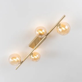 Brilagi - Lampadario a plafone LED MILLA 4xG9/3W/230V oro