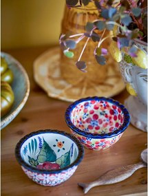 Ciotoline in set da portata rosse in gres 2 pz 95 ml Florist – Bloomingville