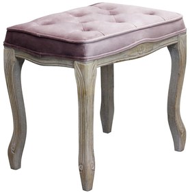 NAPO - sgabello vintage in velluto