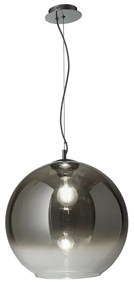 Lampada a sospensione vetro soffiato D40 cm - BOLA Fumč
