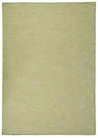 Tappeto Da Esterni A Tessitura Piatta 140x200 Cm Verde /