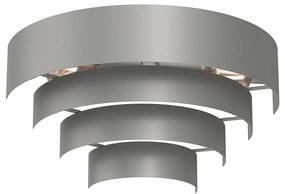 Applique RINGS 2xE27/15W/230V grigio