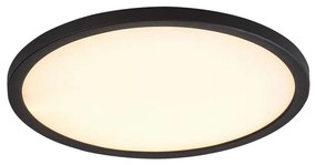 Rabalux 71097 - Plafoniera LED GONZALO 36W/230V, Ø 40 cm, nero