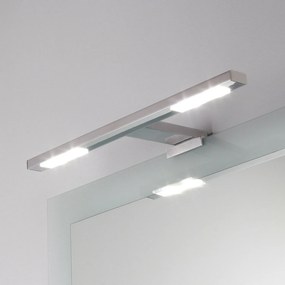 Koh-i-noor 7906 Lampada LED doppia per specchio 500lm cromo