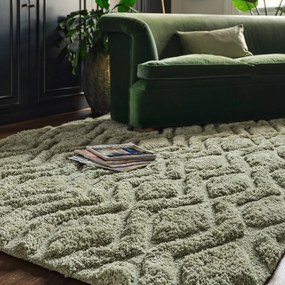 Tappeto verde 230x160 cm Harrison - Asiatic Carpets
