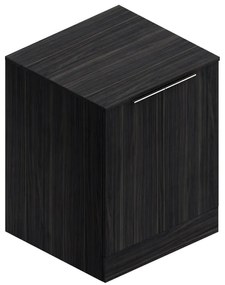 Mobile coprilavatrice Jnka 2 ante in truciolare legno noce P 66 x L 70 x H 91 cm