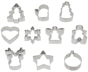 Set di stampi per biscotti a tema natalizio 10 pz – Blomsterbergs