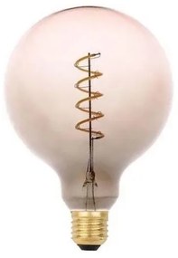 Lampadina LED FILAMENT SPIRAL G125 E27/4W/230V 2000K grigio/rosa
