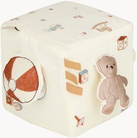 Cubo attività in cotone organico per bambini Vintage Toys