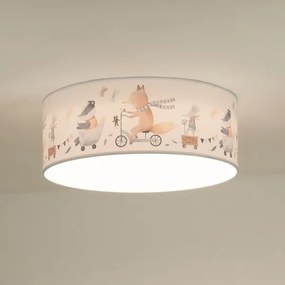 Duolla - Lampada LED da soffitto per bambini CORTINA LED/26W/230V Ø40cm 4000K