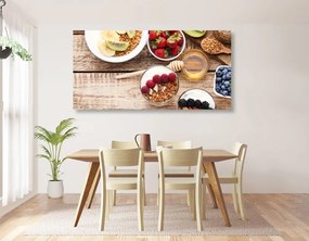 Quadro su tela – Colazione salutare