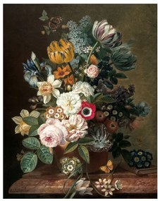 KEK Amsterdam Carta da parati panoramica Golden Age Flowers 12 - XS