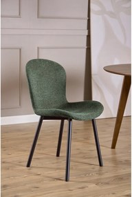 Sedia da pranzo verde scuro Esra – Actona