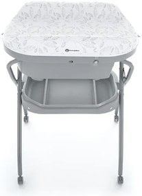 PETITE&amp;MARS - Fasciatoio con vasca da bagno SPA 3in1 grigio