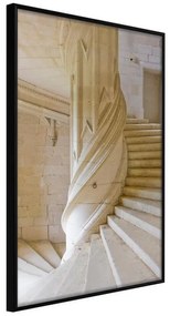 Poster  Winding Entrance  Cornice Quadri Cornice nera, Larghezza x Altezza Home decor 20x30