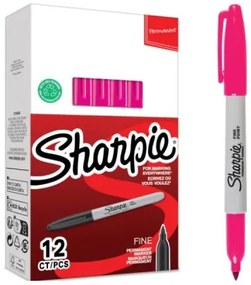 CF12 SHARPIE FINE  F - MAGENTA