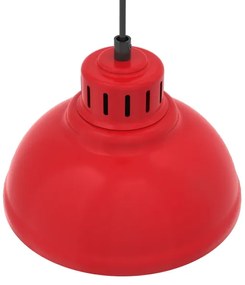 Lampada a sospensione ALTAR 1xE27/60W rosso