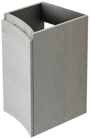 Armadietto bagno a terra Vague BADEN HAUS 1 cassetto 1 anta P 46 x L 34 x H 55 cm rovere