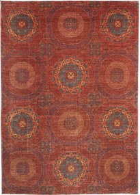Mamluk Tappeto 240 x 170 Viola (Pakistan) Annodato A Mano