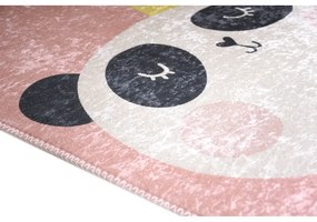 Tappeto per bambini rosa chiaro lavabile 80x120 cm Royalty Mascot – Vitaus