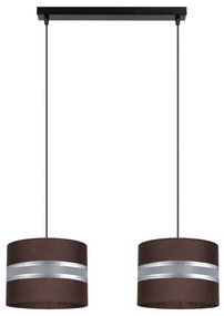 Lampadario su corda   CORAL 2xE27/60W/230V marrone