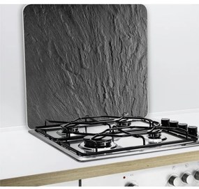 WENKO 2712984500 - Piastra di copertura ABDECKPLATTE - NEUTRO 56x50 cm nera/trasparente