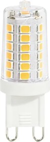 Set di 5 lampadine LED G9 trasparenti 3,5W 480 lm 3000K