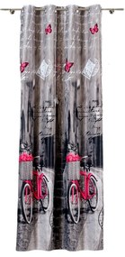 Tenda grigia 140x245 cm Mercato - Mendola Fabrics