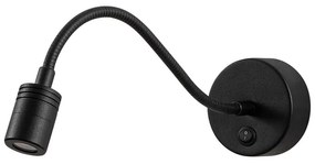 Lampada da parete nera Reading – Opviq lights
